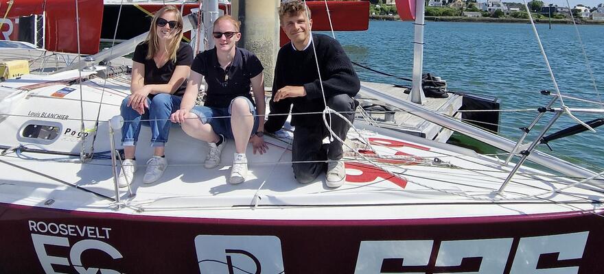 Objectif Mini transat 2027 - Rencontre avec Louis Blanchier